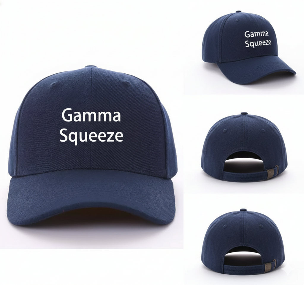 Gamma Squeeze Canvas Baseball Hat