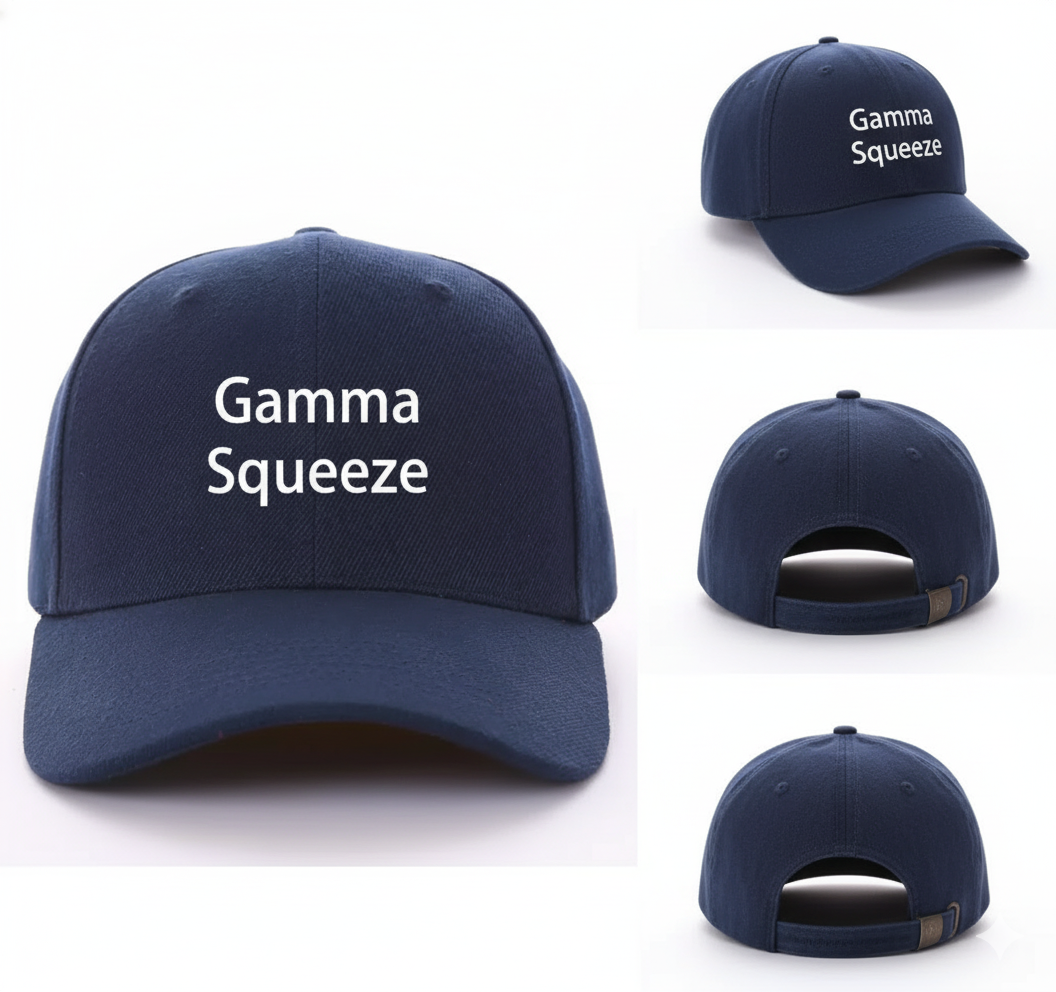 Gamma Squeeze Canvas Baseball Hat